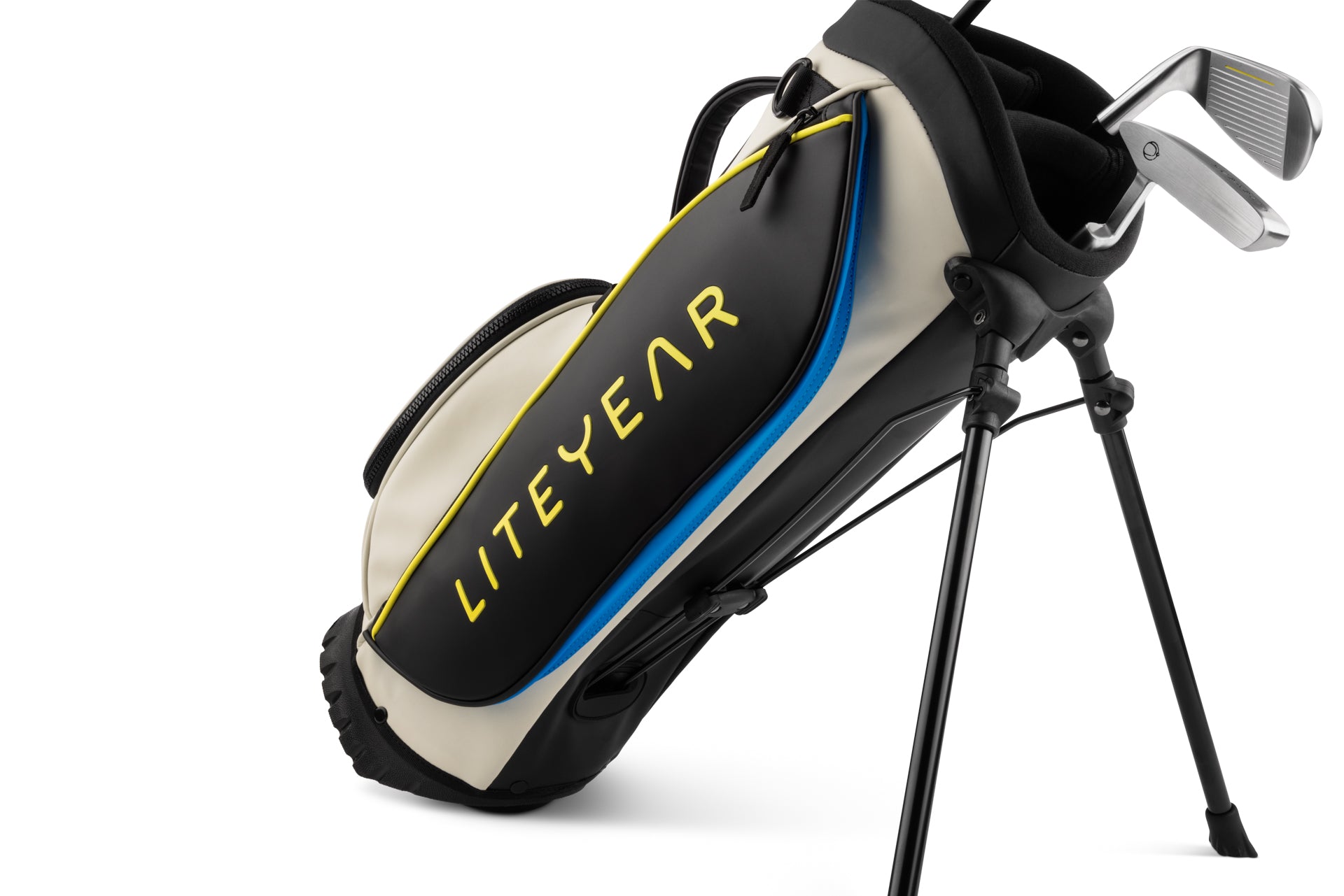 Liteyear Kids Golf ZERO GRVTY Storage View Black Yellow Full Set. #Color_BlackYellow