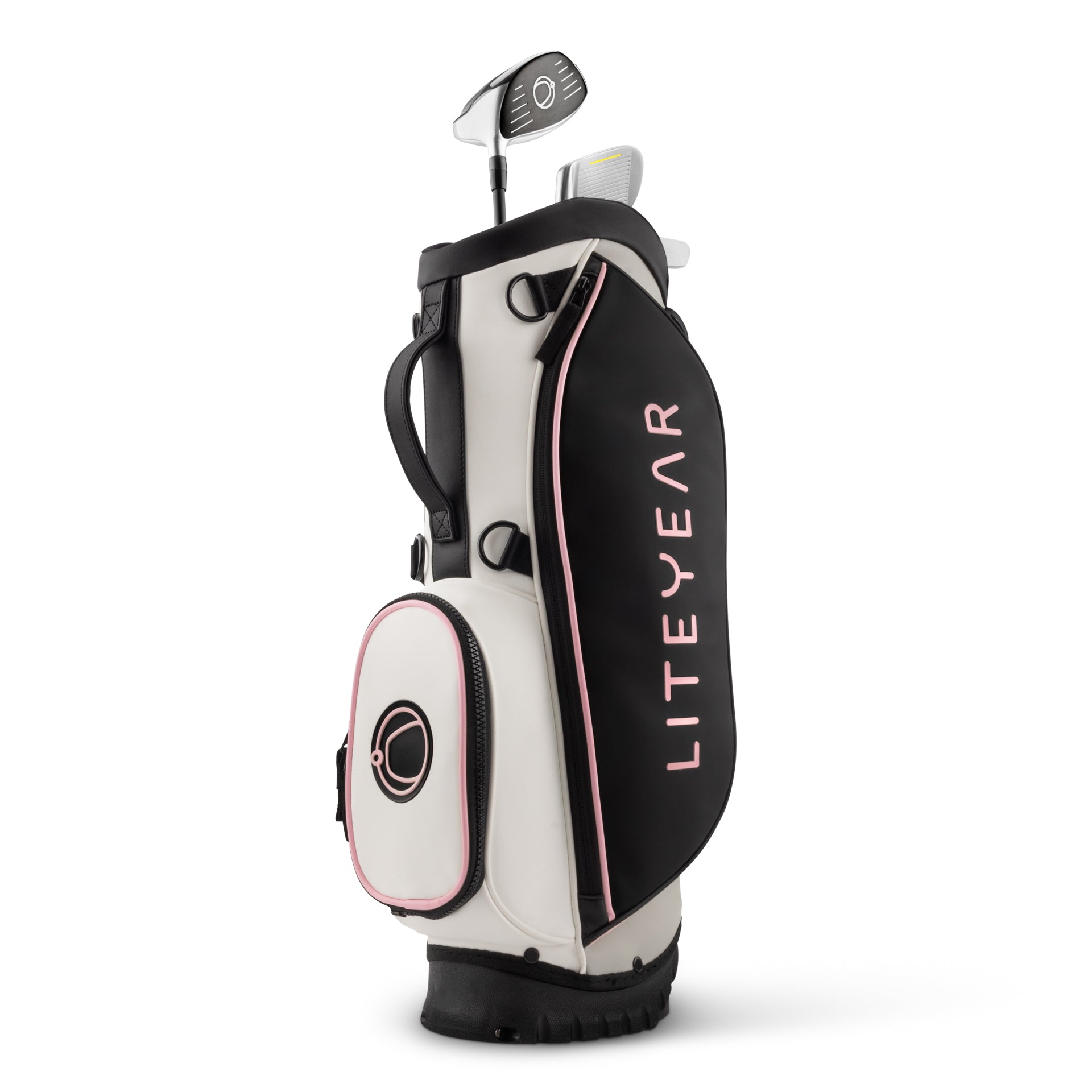 Liteyear Kids Golf Clubs Soft Pink Full Set. #Color_Soft-Pink