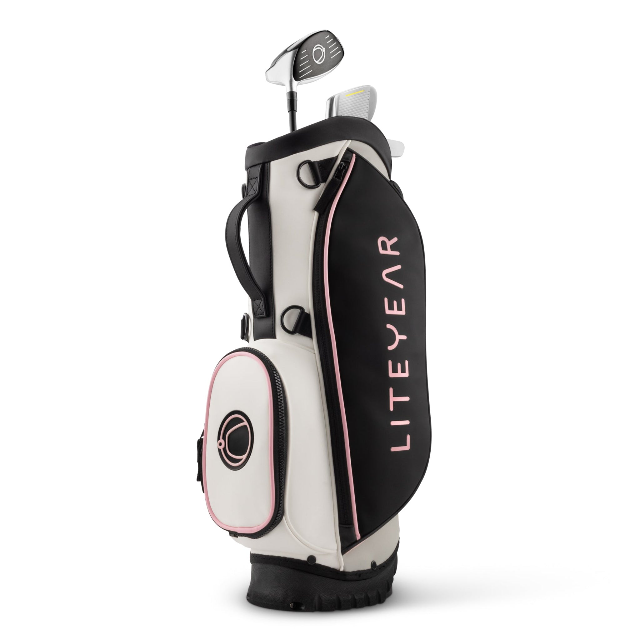 Liteyear Toddler Golf Clubs Soft Pink Full Set. #Color_Soft-Pink