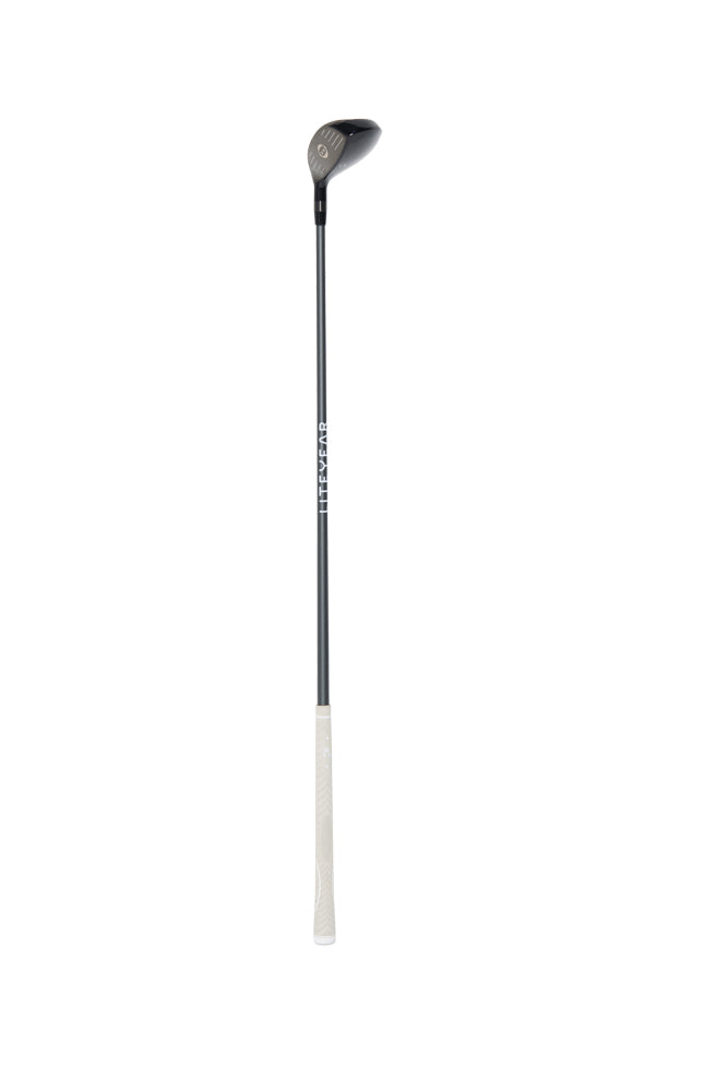 Golf club on a white background