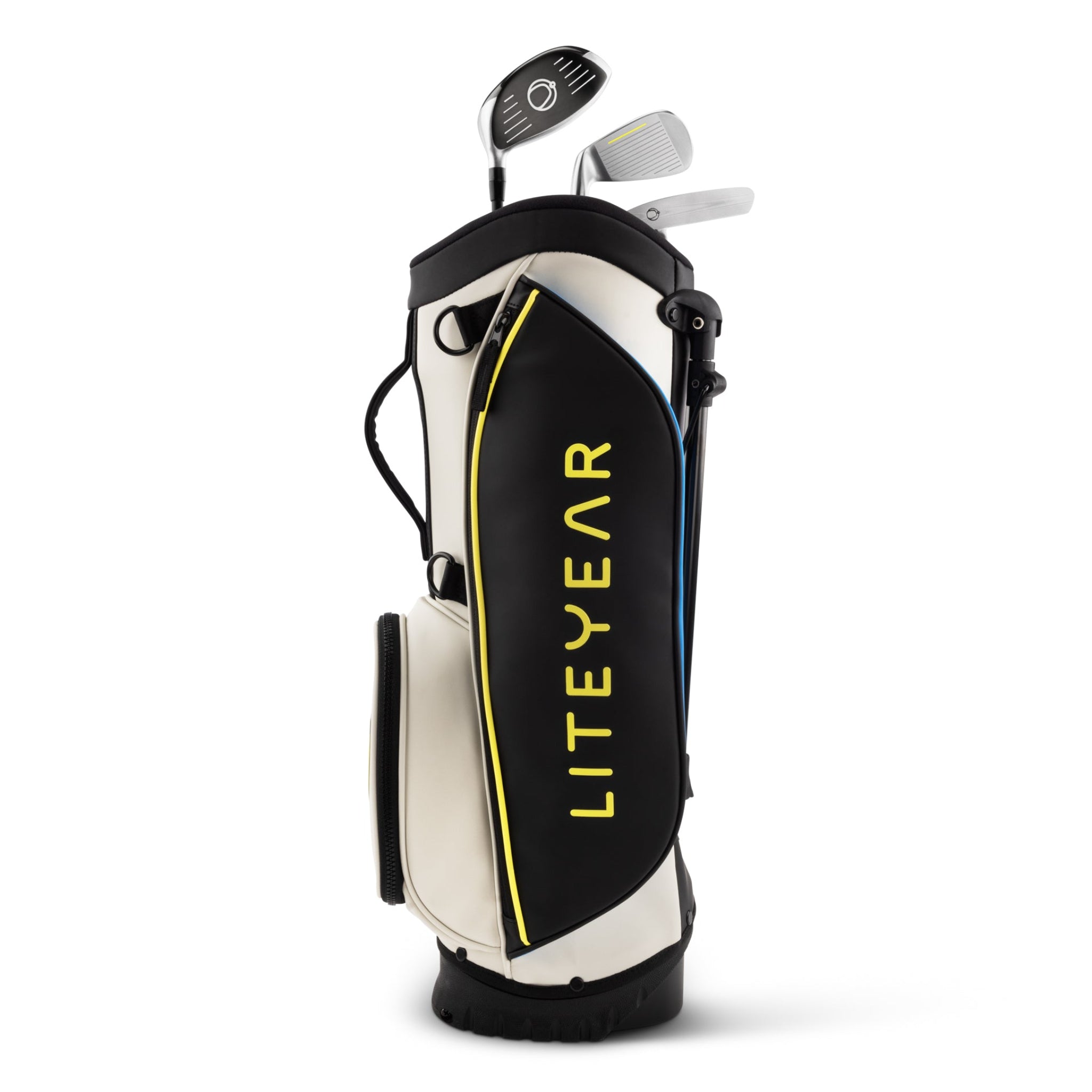 Liteyear Toddler Golf ZERO GRVTY Black Yellow Full Set. #Color_BlackYellow