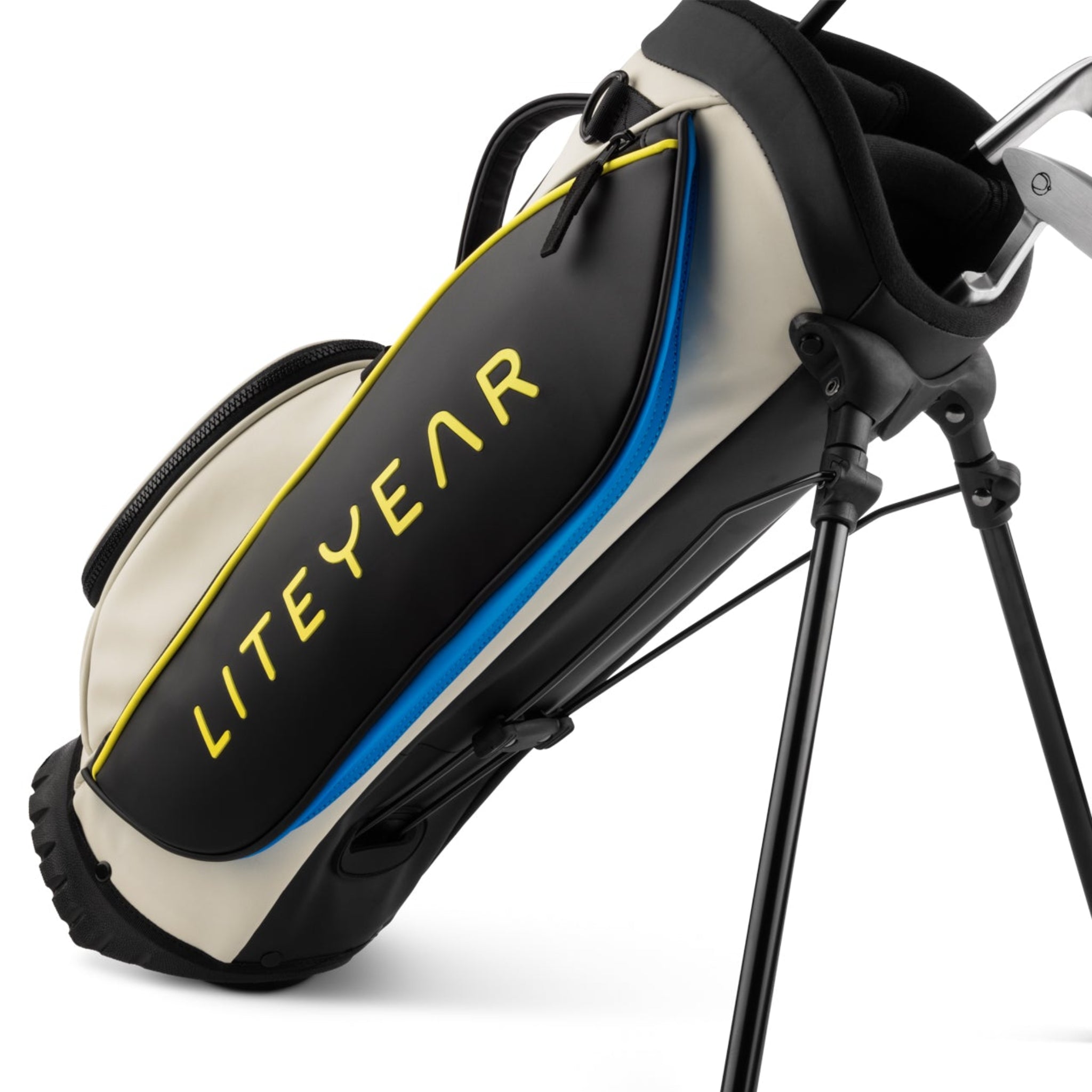 Liteyear Toddler Golf ZERO GRVTY Storage View Black Yellow Full Set. #Color_BlackYellow