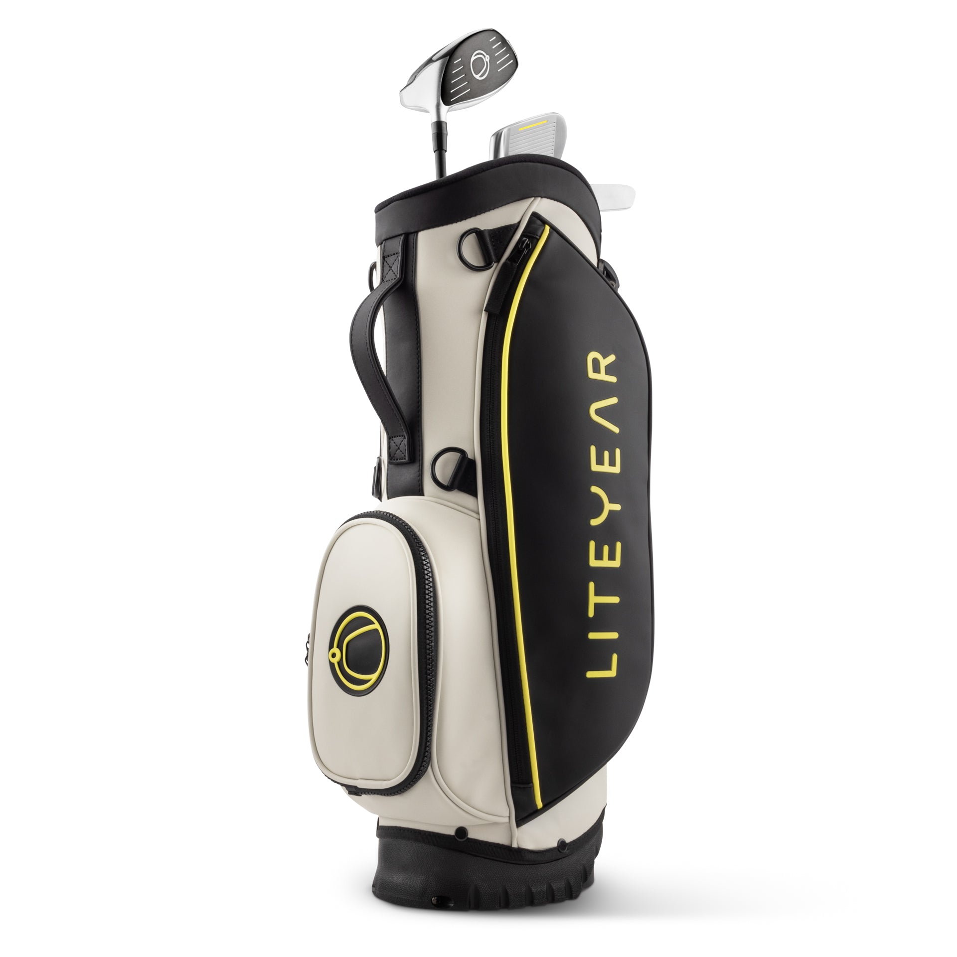 Liteyear Kids Golf ZERO GRVTY Black Yellow Full Set. #Color_BlackYellow