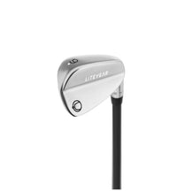 Golf club head with 'LITEYEAR' branding on a white background