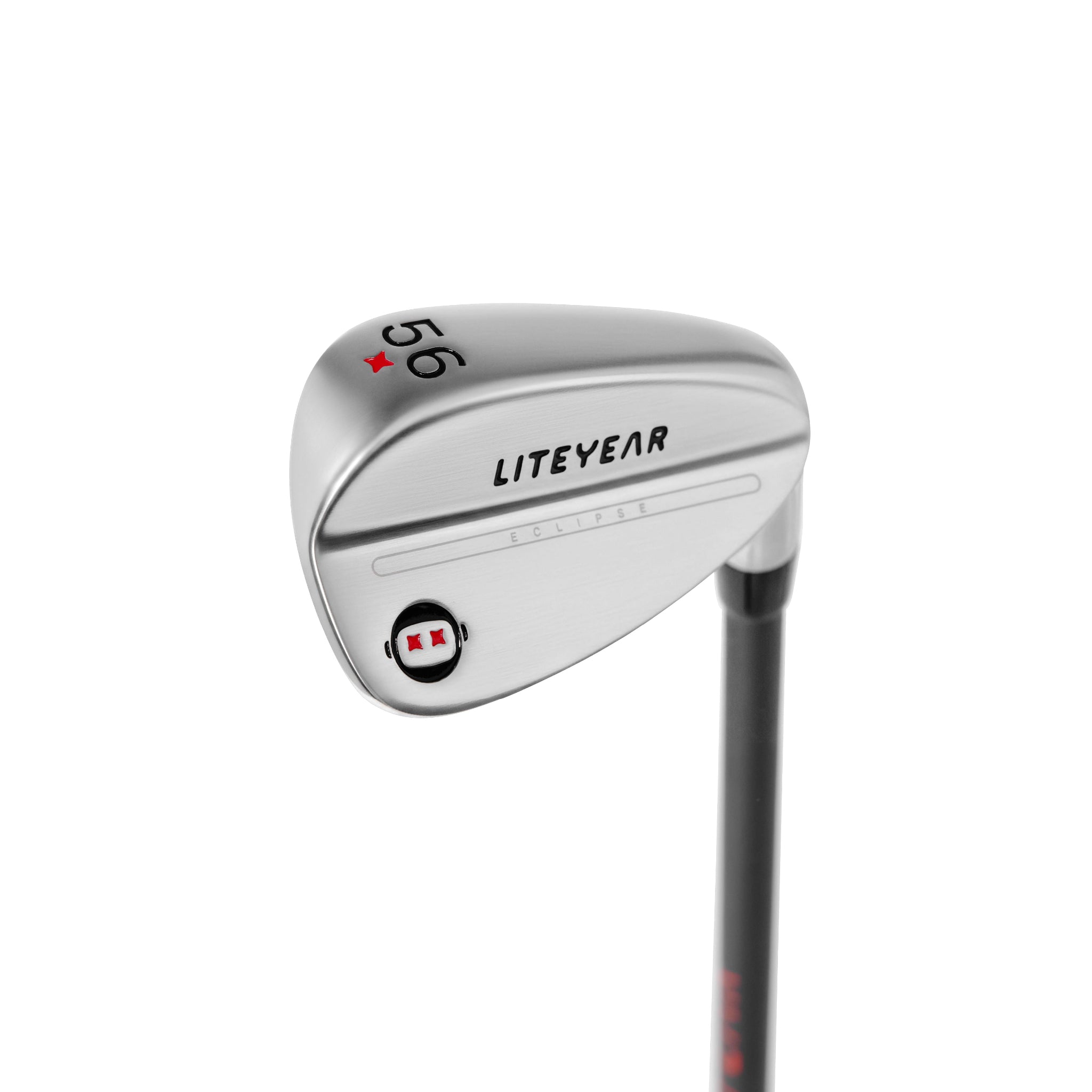 Golf club with 'Liteyear' branding on a white background