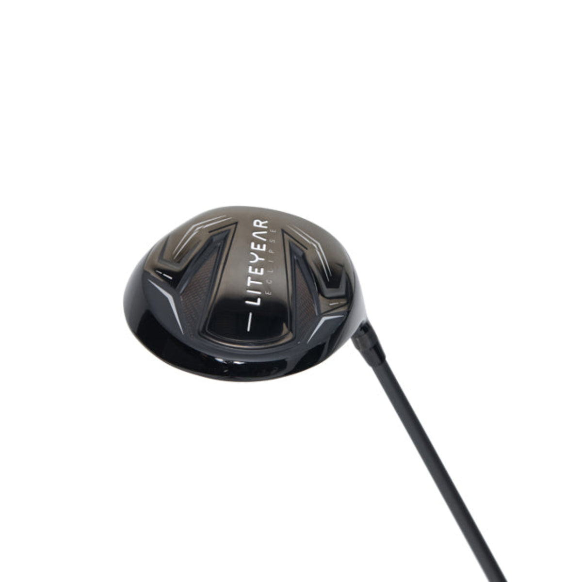 Golf club head with 'LITEYEAR' branding on a white background