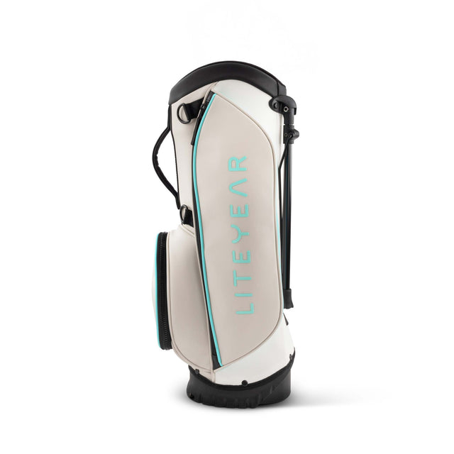 Kids Golf Bag Baby Blue Side View