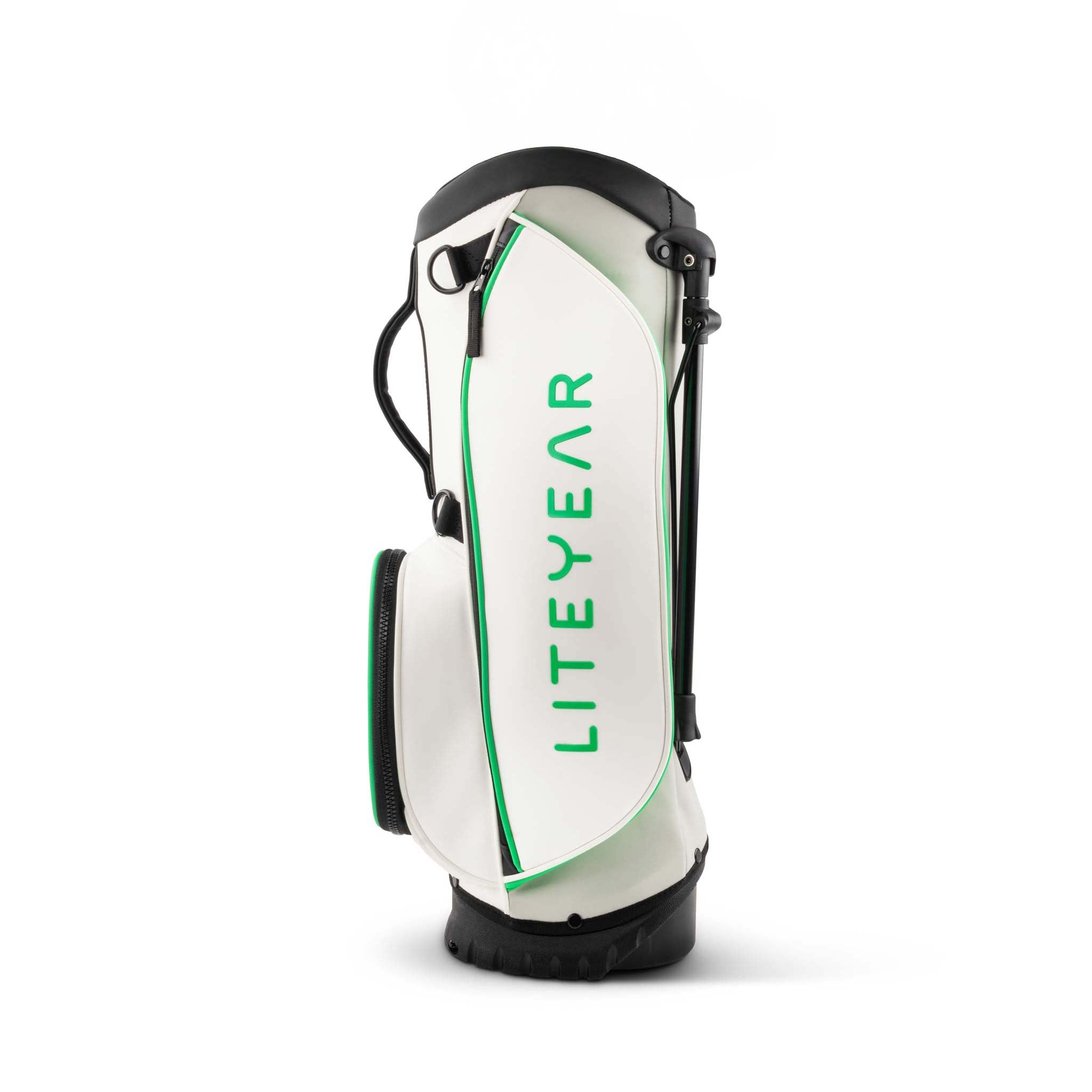 Kids Golf Bag Green Side View
