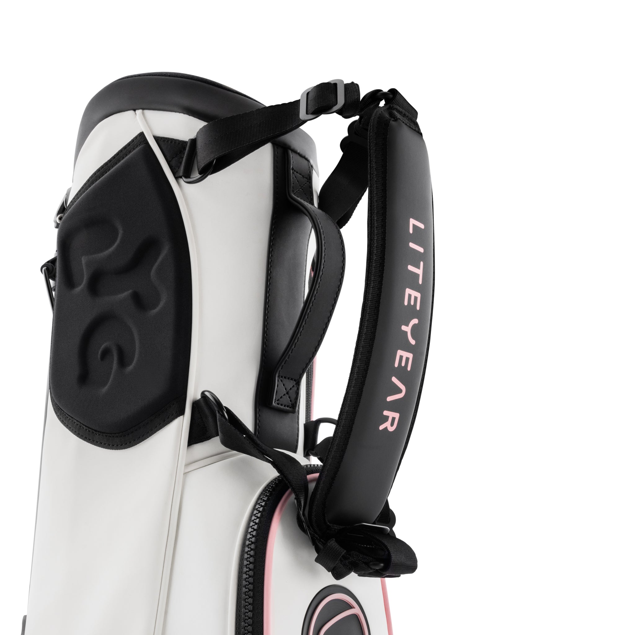 Kids Golf Bag Soft Pink Liteyear Handle