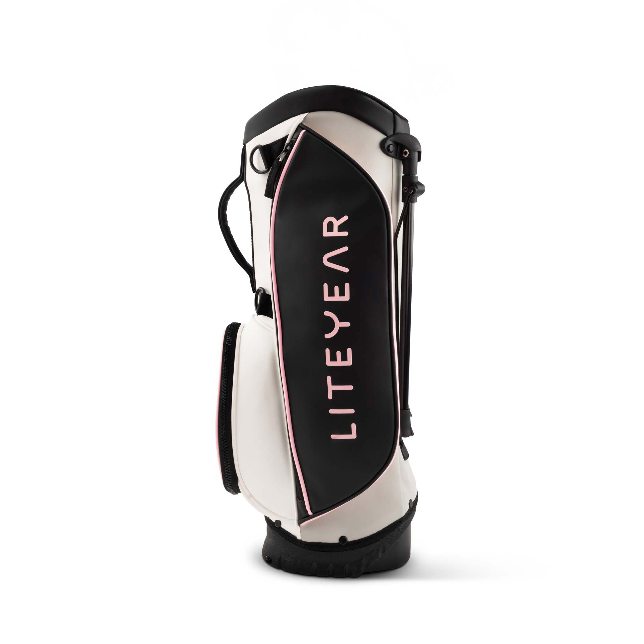 Kids Golf Bag Soft Pink Side View